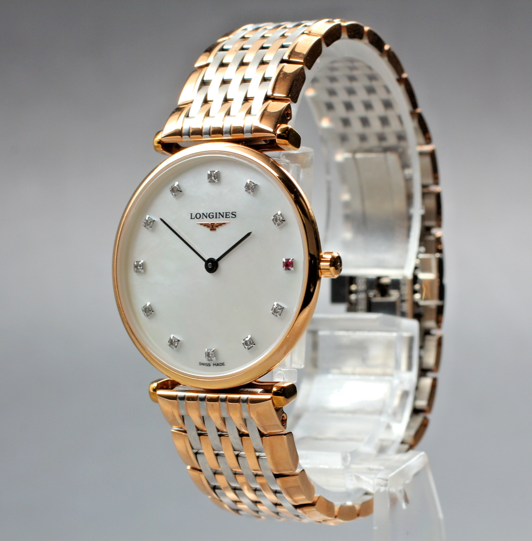 Longines La Grande Classique Diamond Dial Unisex Watch 257/300 Full Set