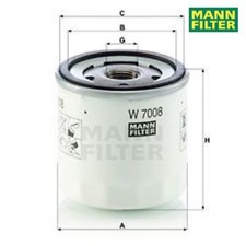 Oil filter Mann filter W7008 for Ford Focus III Turnier KA +