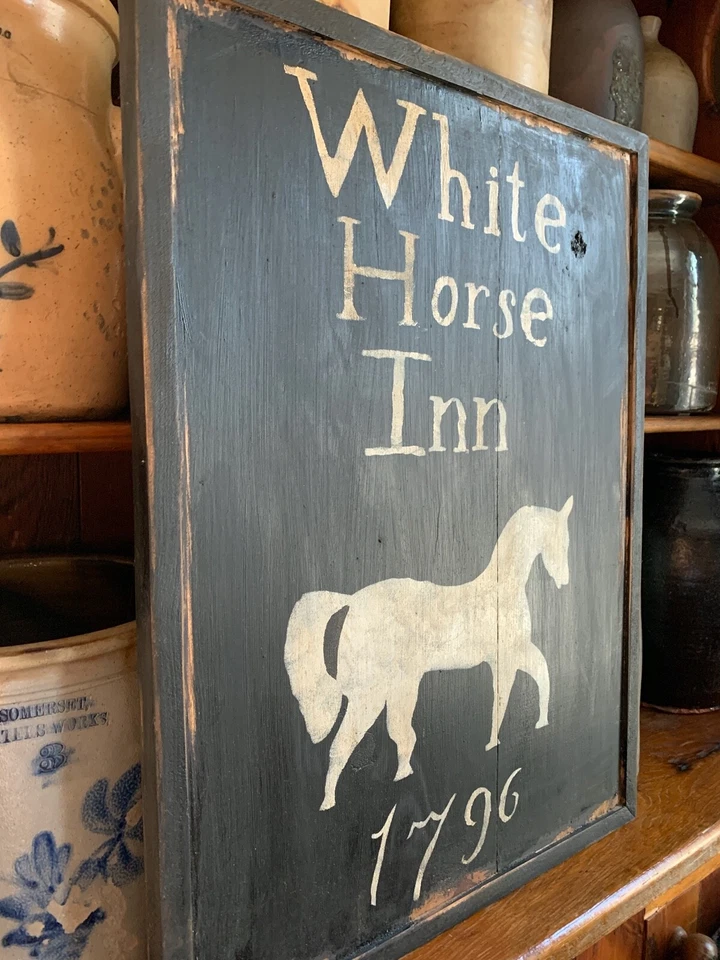 Colonial, Primitive, Early American Wooden, Tavern Sign MADE TO ORDER - Image 3 of 4