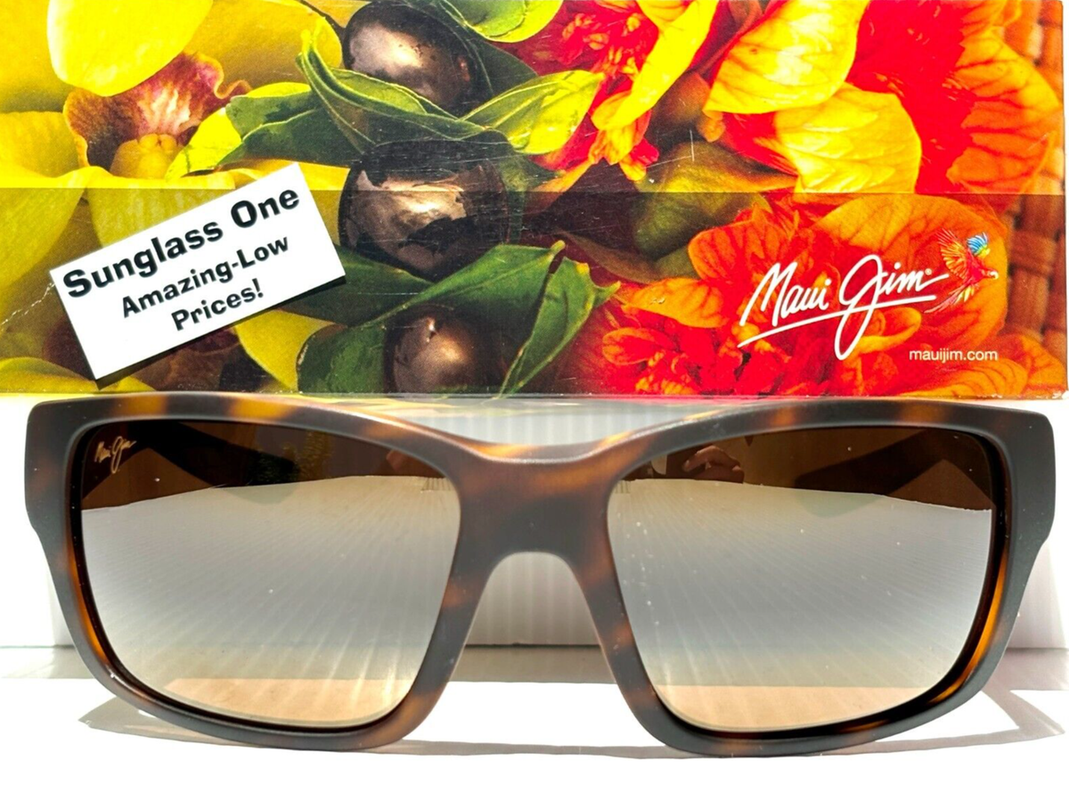 Maui Jim MANGROVES Matte Tortoise POLARIZED HCL Bronze GLASS