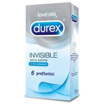 Unsichtbare Durex 6 Kondome