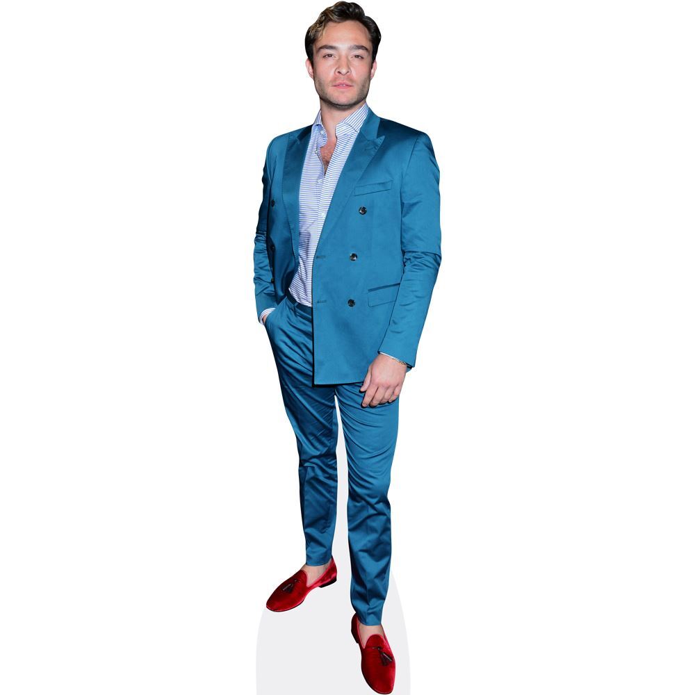 Ed Westwick (Blue Suit) mini formato