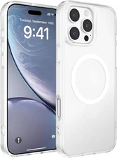 for iPhone 16 ProMax Case Magsafe Shockproof Protection Slim Cover-6.9inch Clear