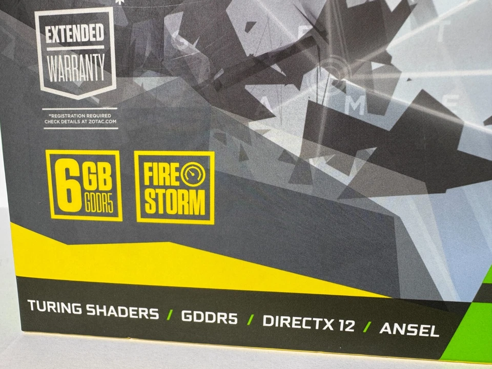 ZOTAC GAMING GEFORCE GTX 1660 TWIN FAN 6GB 192BIT GDDR5 New in sealed Box - Image 4 of 4