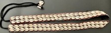 Vintage Two Rows Of Cowie Shells Belt