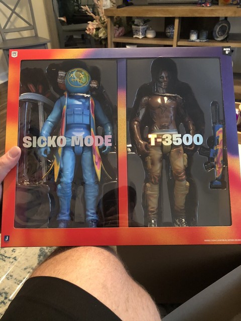 Jazwares Travis Scott Cactus Jack Fortnite 12 Inch Duo Action Figure Set for sale online | eBay