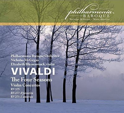 Vivaldi: Four Seasons - Audio CD By Elizabeth Blumenstock - GOOD