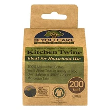 Kitchen Twine Organic Unbleached - 3 Pack - 200 feet per pack - If You Care