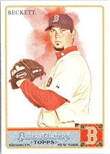 Josh Beckett 2011 Topps Allen & Ginter #116 Boston Red Sox