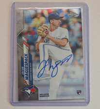 Topps 2020 Chrome Rookie Autographs Jacob Waguespack #RA-JW Blue Jays Baseball
