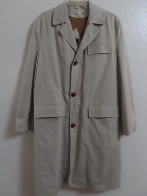 Foreman&Clark Royal Fabric Guild Label All Weather Coat Water Repellent Women 34