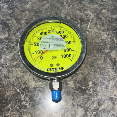 #ad Reotemp AISI 316SS 1000 PSI Pressure Gauge $39.99