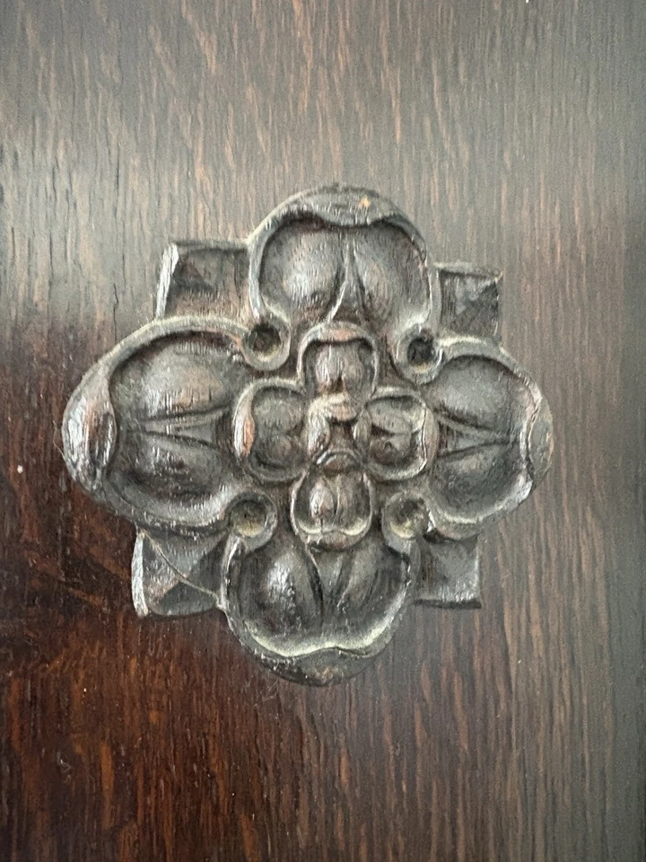 Antique Mirrored Armoire Wardrobe - Image 4 of 4