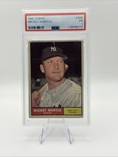 1961 TOPPS #300 MICKEY MANTLE PSA 1