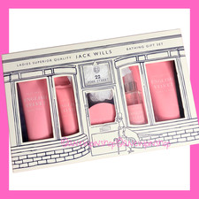 JACK WILLS Women English Velvet Bath Body Hand Gift Set NEW *DAMAGED BOX*