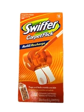 Swiffer Carpet Flick Refill Pack 12 Pack Discontinued Sealed NIP 2005