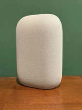 Google Nest Audio Smart Speaker with Google Assistant (Chalk) | Pre-Owned