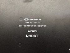 CRESTRON DM-TX-201-C HDMI HDBT DM COMPUTER CENTER ADAPTER MORE FREE SHIP