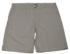 Carhartt Rugged Flex Relaxed Fit Canvas Work Shorts BS2514-M Beige Men's Size 42