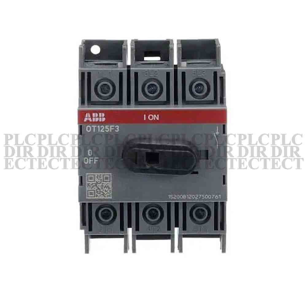New ABB OT125F3 1SCA105033R1001 Non-Fusible Disconnect Switch 125A