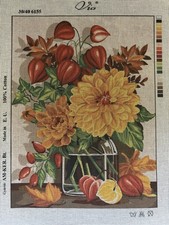 Via Printed Needlepoint Tapestry Gobelin Canvas Only 40x50 Cm