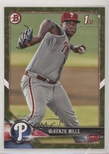 2018 Bowman Prospects Camo McKenzie Mills #BP87 lu0