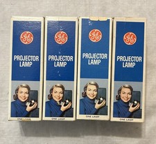 Lot of 4 GE General Electric DDB Projector Lamp Projection Bulb 115-120v 750w