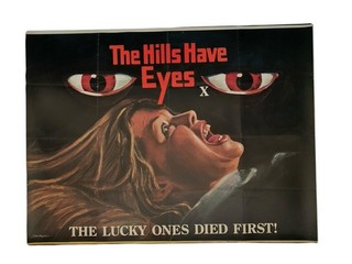 The Hills Have Eyes 1977 Original Quad Poster folded Wes Craven