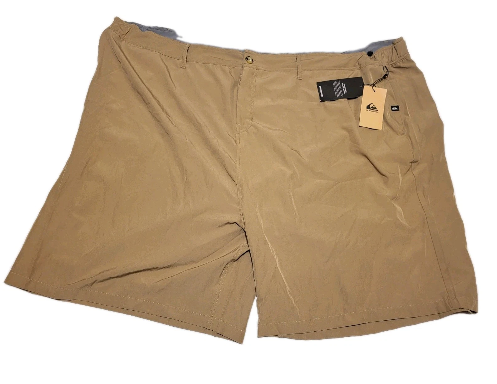 Quicksilver Amphibian Khaki Quick Dry Shorts 6XL Unisex NWTS