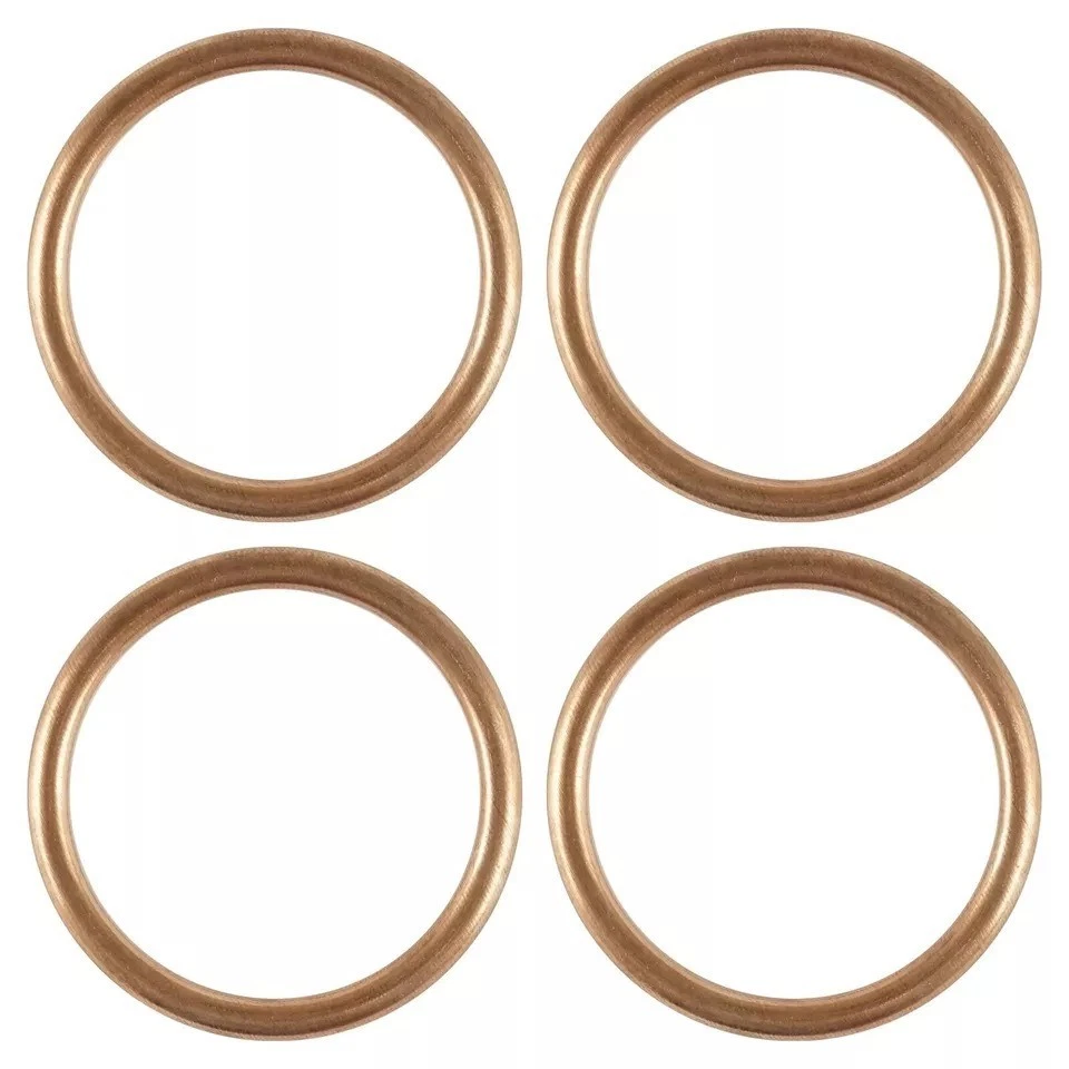 Juntas de tubo de escape para Honda GL1200 GL1200A GL1200I Goldwing 1200 1984-1987 Foto 3 de 4