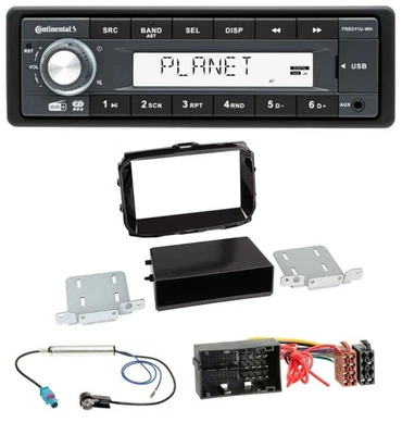 Continental MP3 AUX USB DAB 1DIN Autoradio für Alfa Giulietta 52 Pin ab 13 piano - Bild 1 von 4