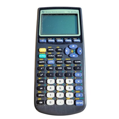 Texas Instruments T1 83 Graphing Calculator No Cover Tested