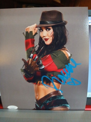 Roxanne Perez SIGNED 8x10 Photo Wrestling Autograph JSA WWE NXT