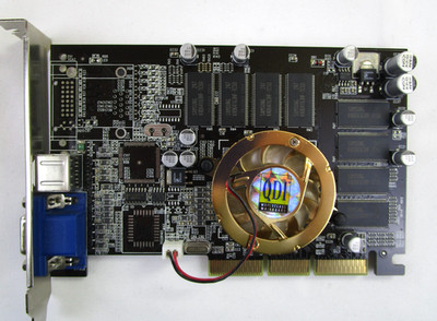 QDI NVIDIA GeForce4 MX 440 SE , 64MB-128Bit, AGP Grafikkarte, funktionstüchtig