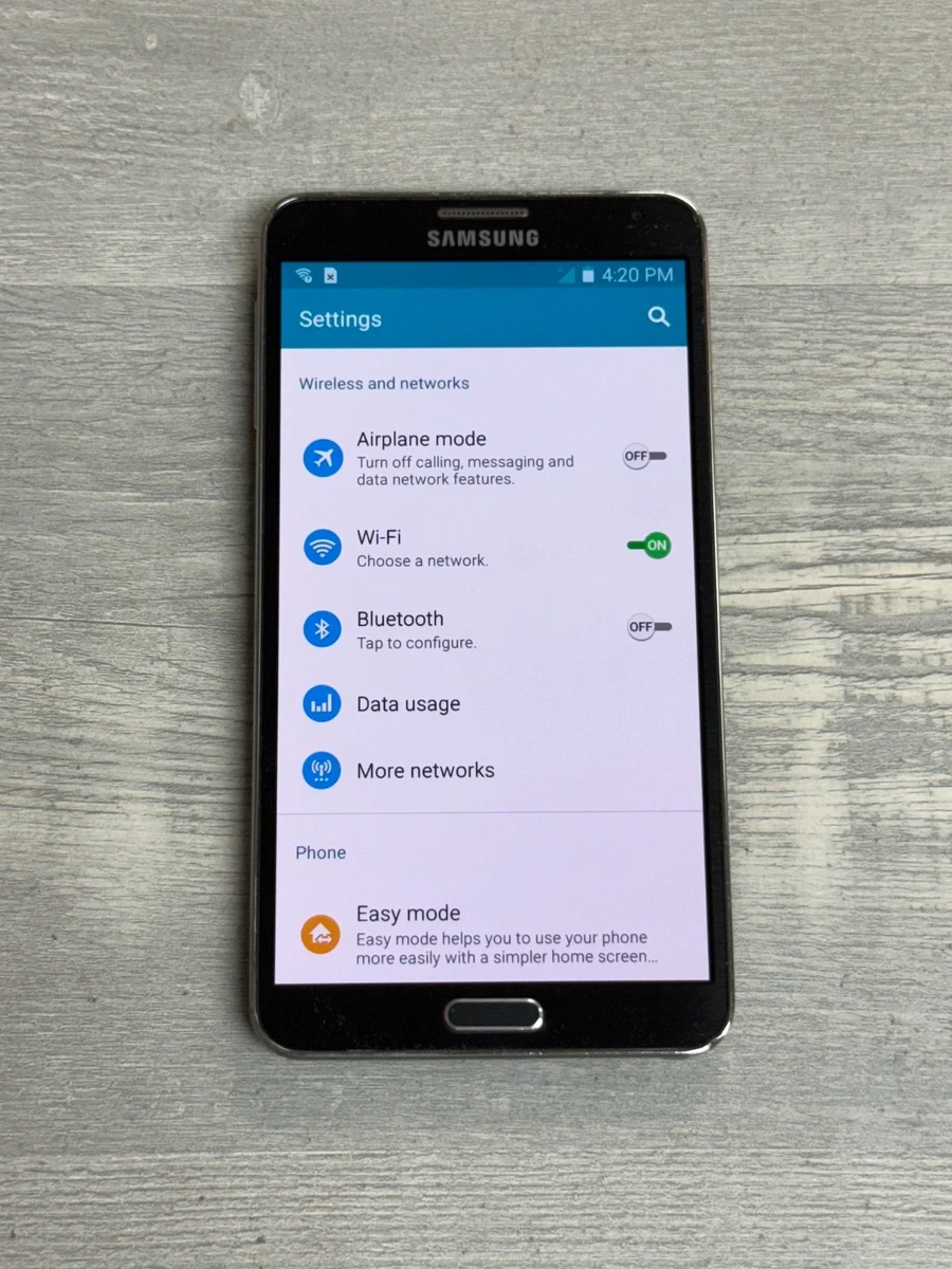 Samsung Galaxy Note 3 - 32 GB - Jet Black (Unlocked) for sale