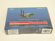 Cisco Linksys WMP600N Dual Band Wireless-N PCI Network Adapter Card NEW Sealed