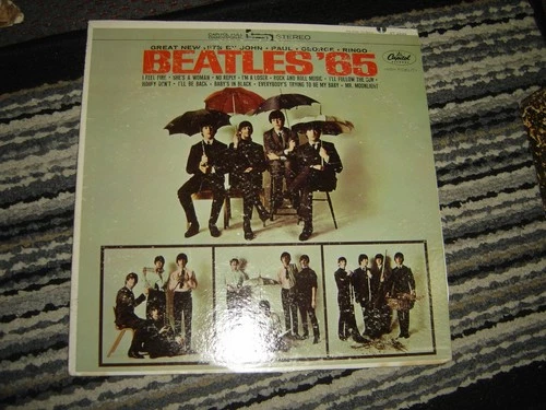 The Beatles - '65 1964 USA Stereo Orig. Vinyl LP VG+/G+