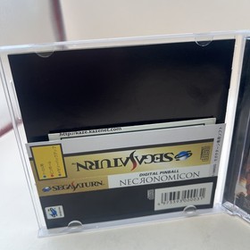 Necronomicon Degital Pinball Sega Saturn SS Kaze Used Japan Import 1996 Tested