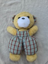 peluche ours Nounours à carreaux