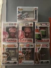 Lot of 7 Holiday Edition Disney Marvel and Star Wars Funko Pop
