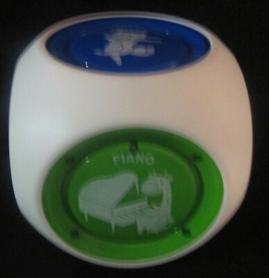 Munchkin Mozart Magic Cube Lights Sound Soother Developmental Toy Autism 