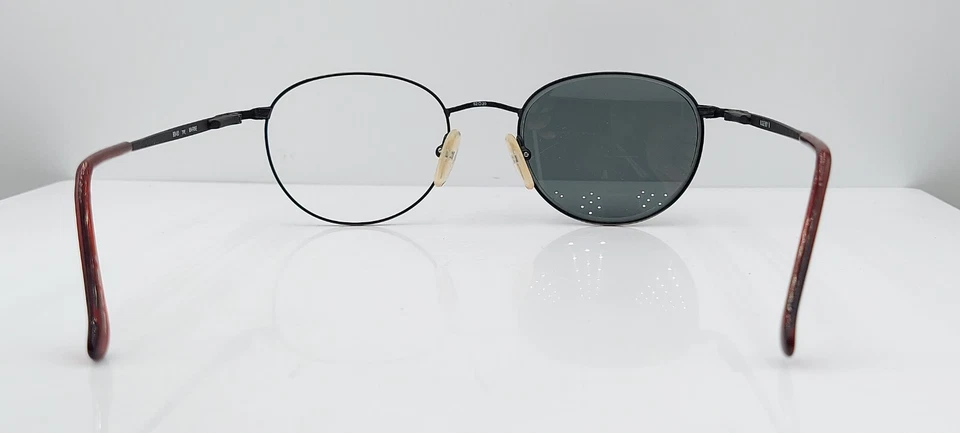 Gafas de sol vintage Bugle Boy BB-83 gris ovaladas de metal Hong Kong SOLO MARCOS Foto 4 de 4