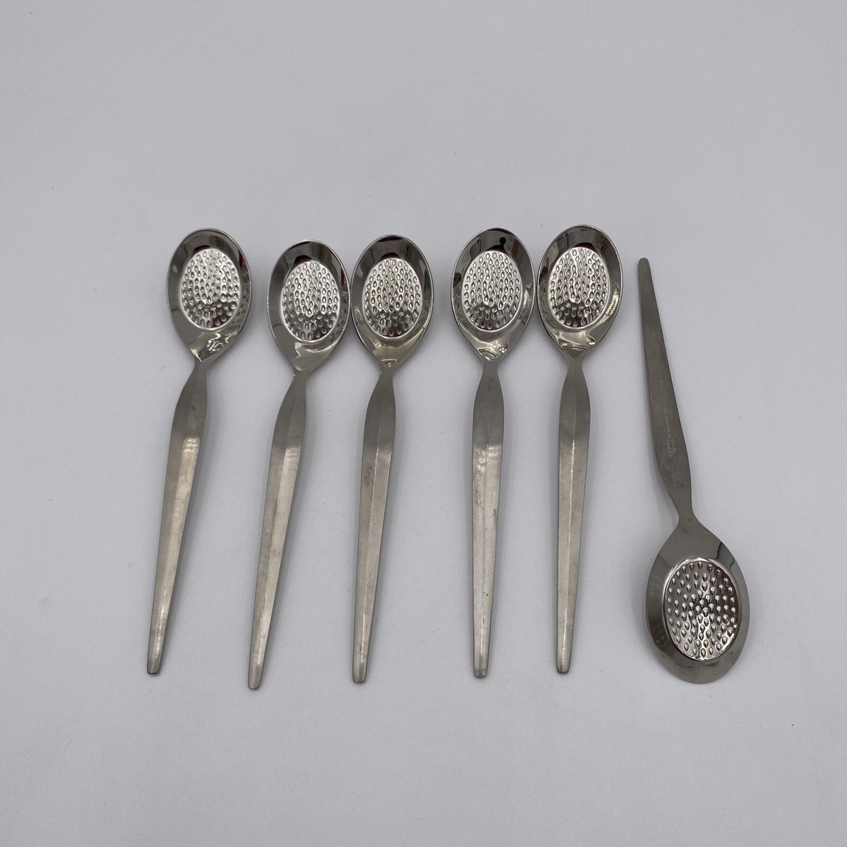 Lucky Wood 18 -10 Stainless Fruit Spoons 6 Pieces. | eBay