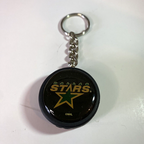 vintage Inglasco Dallas Stars NHL Mini Hockey Puck Keychain eBay