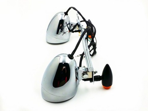 Driving Passing Turn Signals Spot light For Harley Kawasaki Honda Suzuki Yamaha - Picture 7 of 11