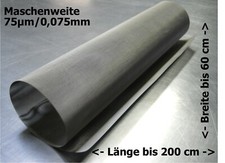 Edelstahlgewebe Edelstahlsieb