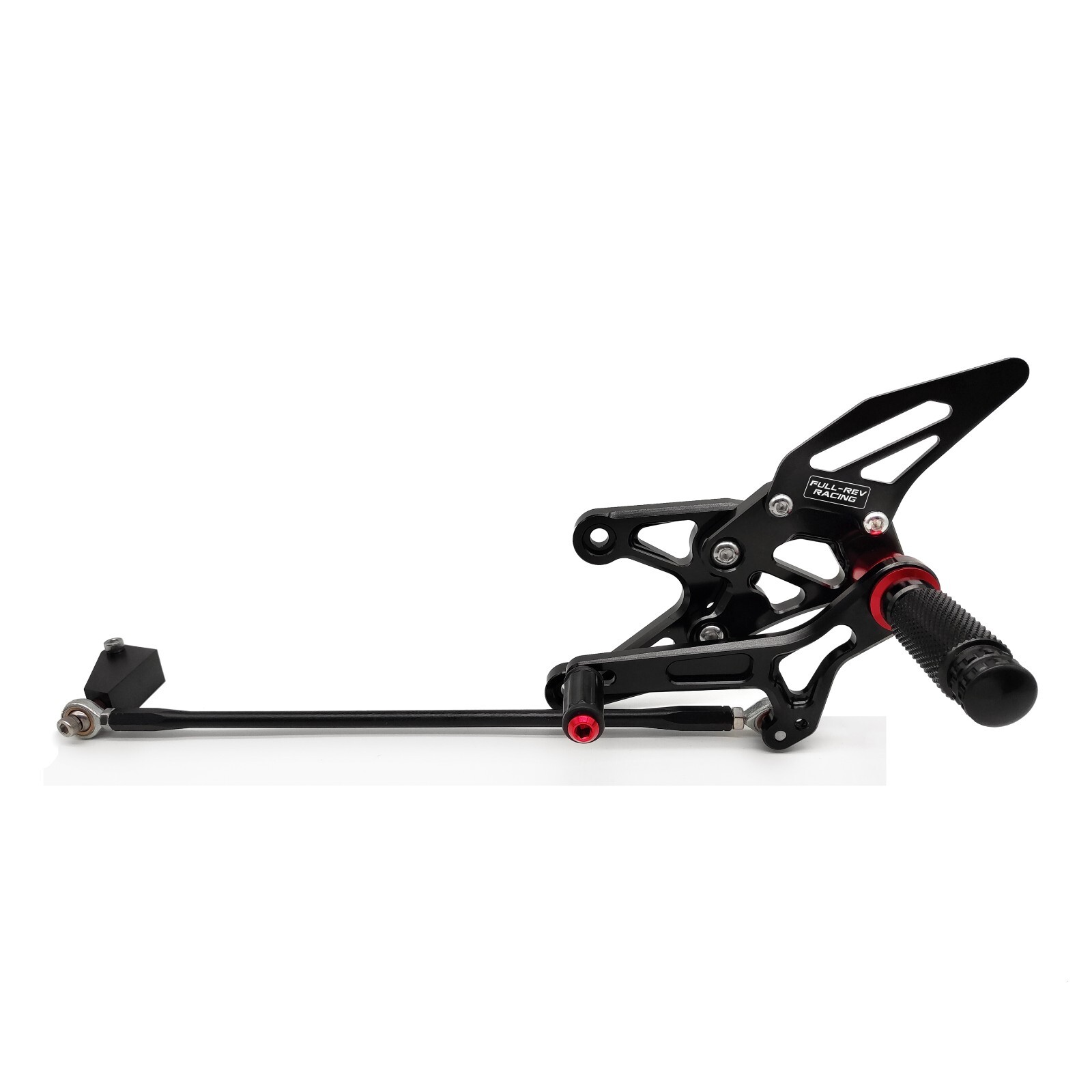 FULL-REV For YAMAHA YZF-R1 R1 07-08 CNC Adjustable Rearset Foot Pegs Footrests