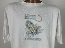 Vintage 90s Australia Shirt Large Aboriginal Art Frog Nature Motivational Tribal