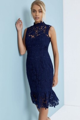 Crochet Dress Paper Dolls Navy Lace Dress Vtg Doll With Handmade Crochet Blue Dress In GWTW Crochet Dress Paper Dolls Navy Lace Dress Vtg Doll With Handmade Crochet Blue Dress In GWTW