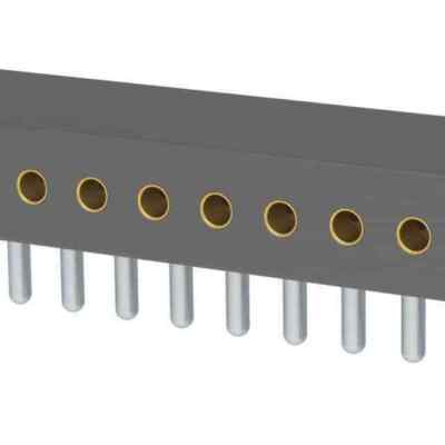 CONN RCPT 10P 0,05 GOLD PCB R/A